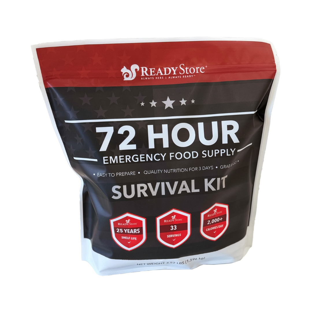 72 hour emergency survival food supply kit