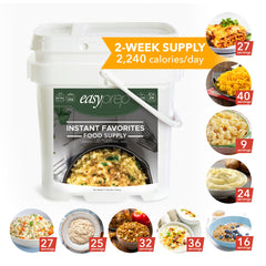 EasyPrep Instant Favorites Food Kit Bucket